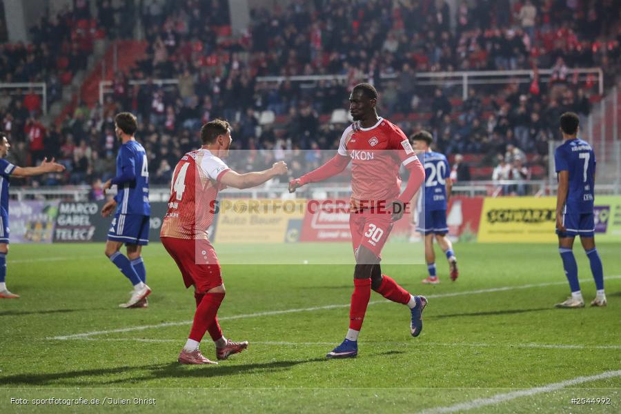 sport, Würzburg, SV Viktoria Aschaffenburg, Regionalliga Bayern, Fussball, FC Würzburger Kickers, AKON Arena, 24. Spieltag, 20.03.2026 - Bild-ID: 2544992
