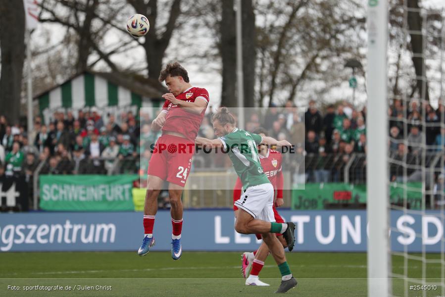 Sachs Stadion, Schweinfurt, 21.03.2026, sport, Fussball, DFB, 30. Spieltag, 3. Liga, VfB Stuttgart II, 1. FC Schweinfurt 1905 - Bild-ID: 2545010