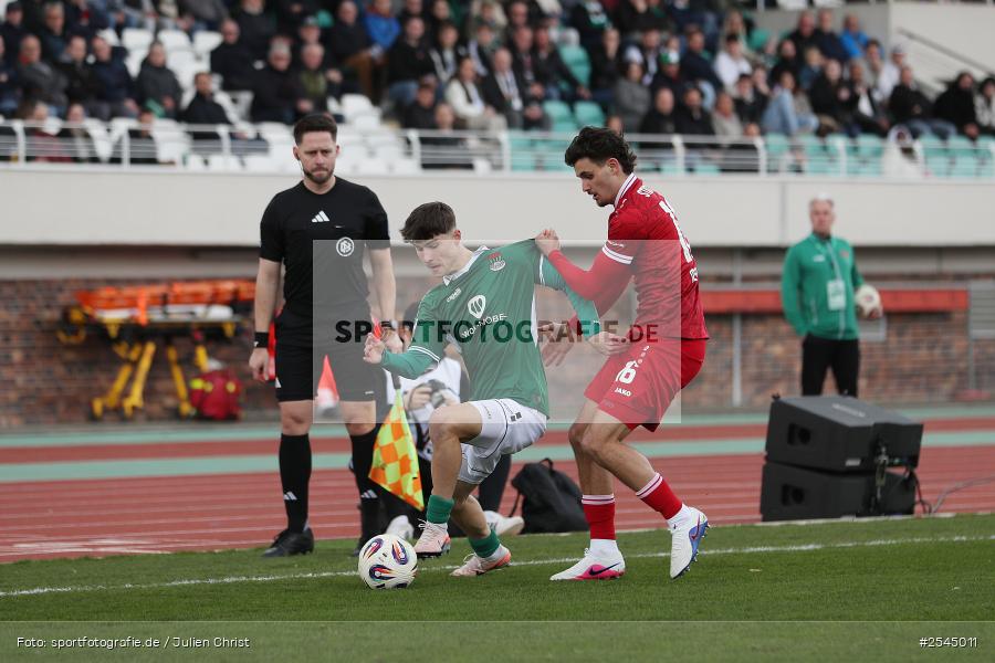 Sachs Stadion, Schweinfurt, 21.03.2026, sport, Fussball, DFB, 30. Spieltag, 3. Liga, VfB Stuttgart II, 1. FC Schweinfurt 1905 - Bild-ID: 2545011