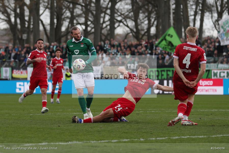 Sachs Stadion, Schweinfurt, 21.03.2026, sport, Fussball, DFB, 30. Spieltag, 3. Liga, VfB Stuttgart II, 1. FC Schweinfurt 1905 - Bild-ID: 2545014