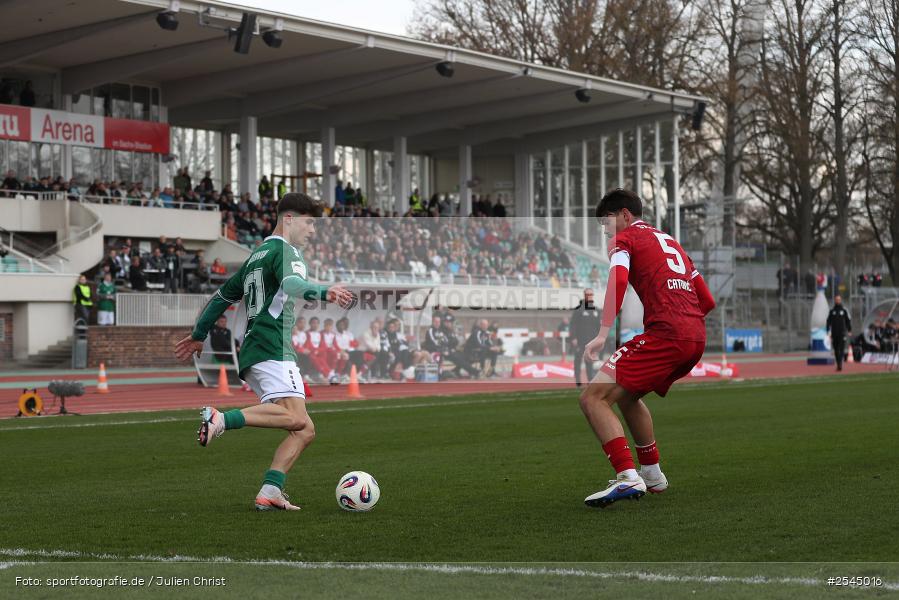 Sachs Stadion, Schweinfurt, 21.03.2026, sport, Fussball, DFB, 30. Spieltag, 3. Liga, VfB Stuttgart II, 1. FC Schweinfurt 1905 - Bild-ID: 2545016