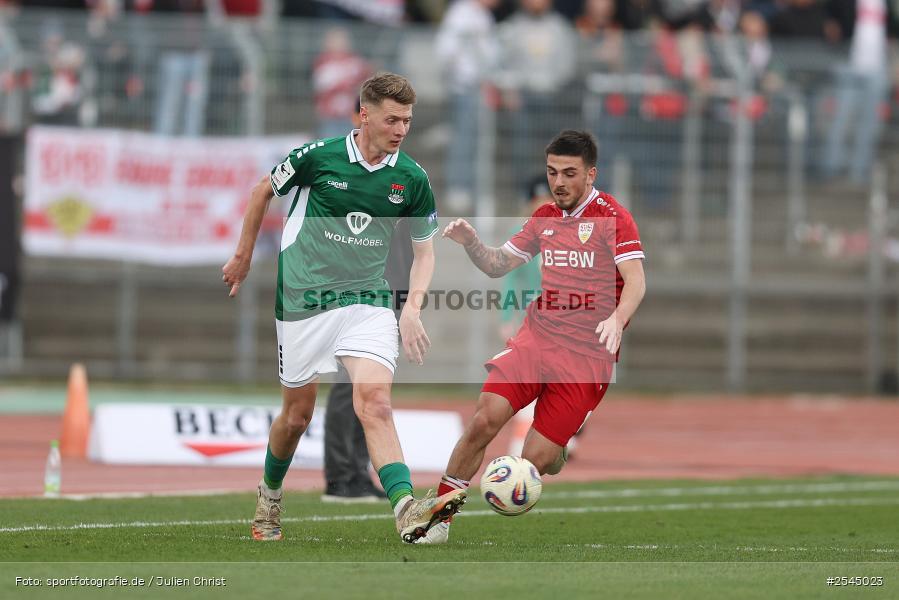 Sachs Stadion, Schweinfurt, 21.03.2026, sport, Fussball, DFB, 30. Spieltag, 3. Liga, VfB Stuttgart II, 1. FC Schweinfurt 1905 - Bild-ID: 2545023