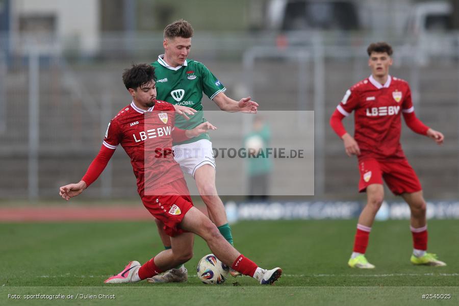 Sachs Stadion, Schweinfurt, 21.03.2026, sport, Fussball, DFB, 30. Spieltag, 3. Liga, VfB Stuttgart II, 1. FC Schweinfurt 1905 - Bild-ID: 2545025