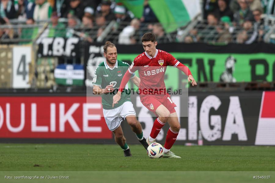 Sachs Stadion, Schweinfurt, 21.03.2026, sport, Fussball, DFB, 30. Spieltag, 3. Liga, VfB Stuttgart II, 1. FC Schweinfurt 1905 - Bild-ID: 2545027