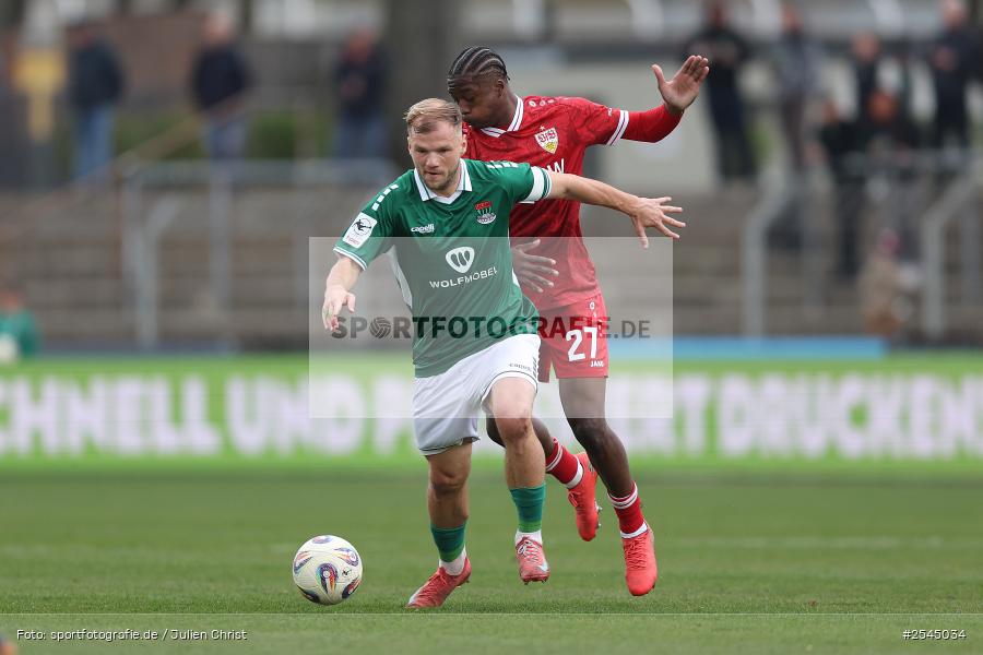 Sachs Stadion, Schweinfurt, 21.03.2026, sport, Fussball, DFB, 30. Spieltag, 3. Liga, VfB Stuttgart II, 1. FC Schweinfurt 1905 - Bild-ID: 2545034