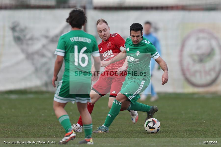 Sportgelände, Karlstadt, 22.03.2026, sport, Fussball, 22. Spieltag, Kreisliga Würzburg Gr. 2, TSV Homburg, FV Karlstadt - Bild-ID: 2545087