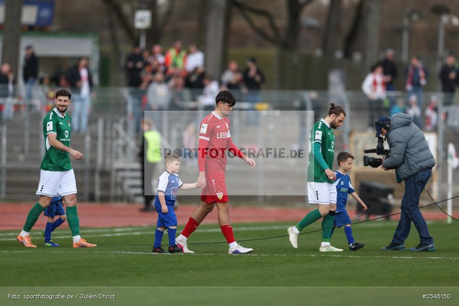 sport, VfB Stuttgart II, Schweinfurt, Sachs Stadion, Fussball, DFB, 30. Spieltag, 3. Liga, 21.03.2026, 1. FC Schweinfurt 1905 - Bild-ID: 2545150