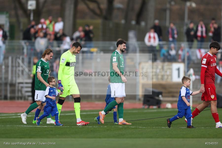 sport, VfB Stuttgart II, Schweinfurt, Sachs Stadion, Fussball, DFB, 30. Spieltag, 3. Liga, 21.03.2026, 1. FC Schweinfurt 1905 - Bild-ID: 2545151