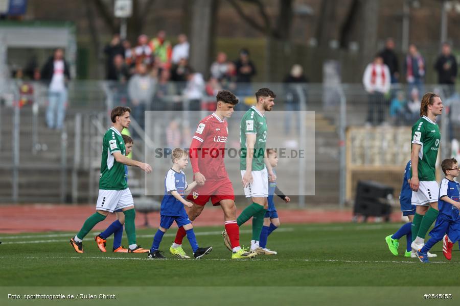 sport, VfB Stuttgart II, Schweinfurt, Sachs Stadion, Fussball, DFB, 30. Spieltag, 3. Liga, 21.03.2026, 1. FC Schweinfurt 1905 - Bild-ID: 2545153