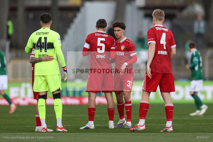 sport, VfB Stuttgart II, Schweinfurt, Sachs Stadion, Fussball, DFB, 30. Spieltag, 3. Liga, 21.03.2026, 1. FC Schweinfurt 1905 - Bild-ID: 2545167