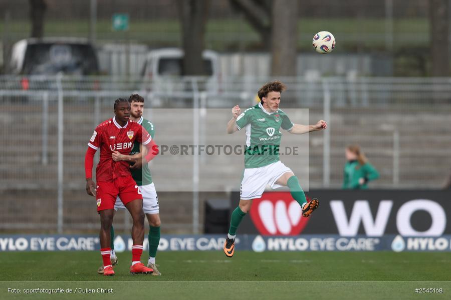 sport, VfB Stuttgart II, Schweinfurt, Sachs Stadion, Fussball, DFB, 30. Spieltag, 3. Liga, 21.03.2026, 1. FC Schweinfurt 1905 - Bild-ID: 2545168