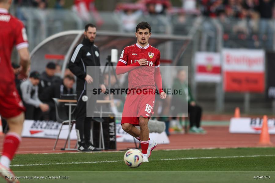 sport, VfB Stuttgart II, Schweinfurt, Sachs Stadion, Fussball, DFB, 30. Spieltag, 3. Liga, 21.03.2026, 1. FC Schweinfurt 1905 - Bild-ID: 2545170
