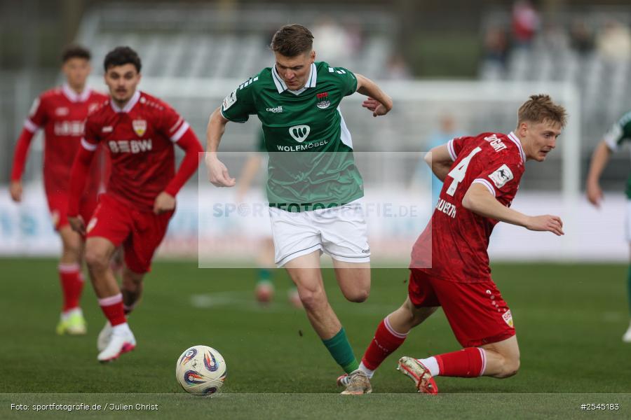 sport, VfB Stuttgart II, Schweinfurt, Sachs Stadion, Fussball, DFB, 30. Spieltag, 3. Liga, 21.03.2026, 1. FC Schweinfurt 1905 - Bild-ID: 2545183