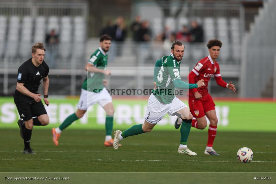 sport, VfB Stuttgart II, Schweinfurt, Sachs Stadion, Fussball, DFB, 30. Spieltag, 3. Liga, 21.03.2026, 1. FC Schweinfurt 1905 - Bild-ID: 2545188
