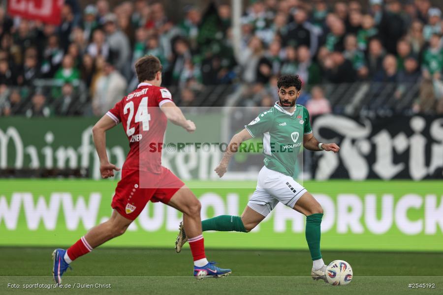 sport, VfB Stuttgart II, Schweinfurt, Sachs Stadion, Fussball, DFB, 30. Spieltag, 3. Liga, 21.03.2026, 1. FC Schweinfurt 1905 - Bild-ID: 2545192