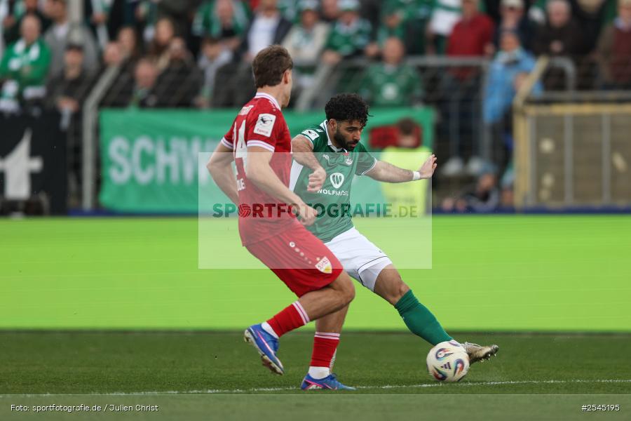 sport, VfB Stuttgart II, Schweinfurt, Sachs Stadion, Fussball, DFB, 30. Spieltag, 3. Liga, 21.03.2026, 1. FC Schweinfurt 1905 - Bild-ID: 2545195