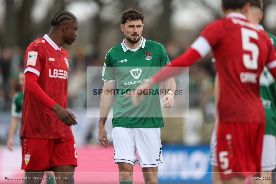 sport, VfB Stuttgart II, Schweinfurt, Sachs Stadion, Fussball, DFB, 30. Spieltag, 3. Liga, 21.03.2026, 1. FC Schweinfurt 1905 - Bild-ID: 2545208