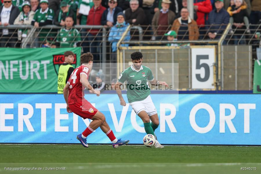 sport, VfB Stuttgart II, Schweinfurt, Sachs Stadion, Fussball, DFB, 30. Spieltag, 3. Liga, 21.03.2026, 1. FC Schweinfurt 1905 - Bild-ID: 2545215