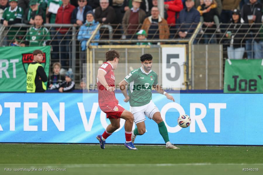 sport, VfB Stuttgart II, Schweinfurt, Sachs Stadion, Fussball, DFB, 30. Spieltag, 3. Liga, 21.03.2026, 1. FC Schweinfurt 1905 - Bild-ID: 2545218