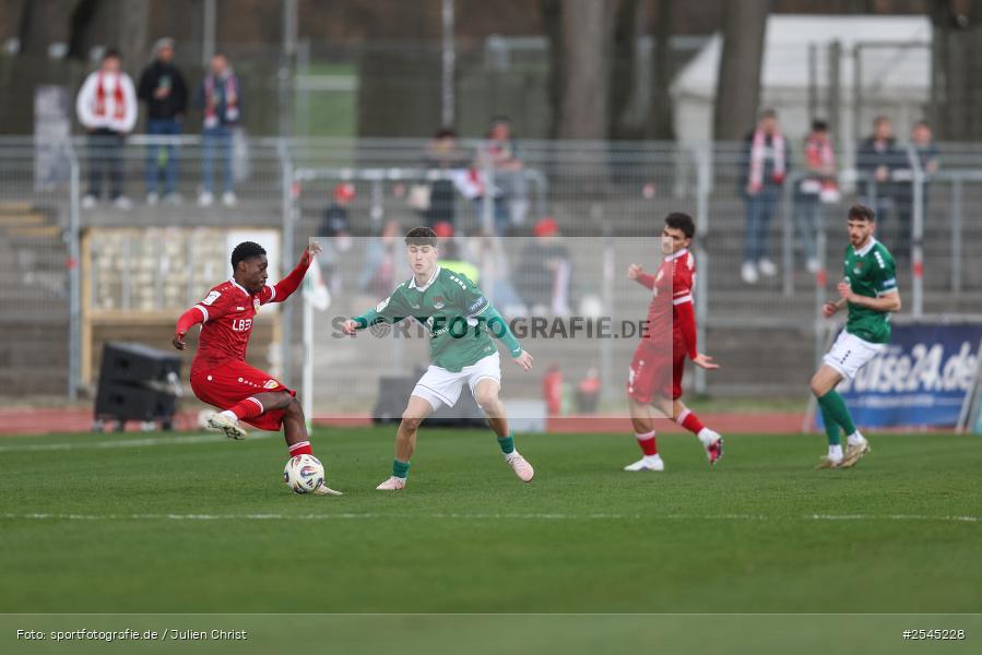 sport, VfB Stuttgart II, Schweinfurt, Sachs Stadion, Fussball, DFB, 30. Spieltag, 3. Liga, 21.03.2026, 1. FC Schweinfurt 1905 - Bild-ID: 2545228