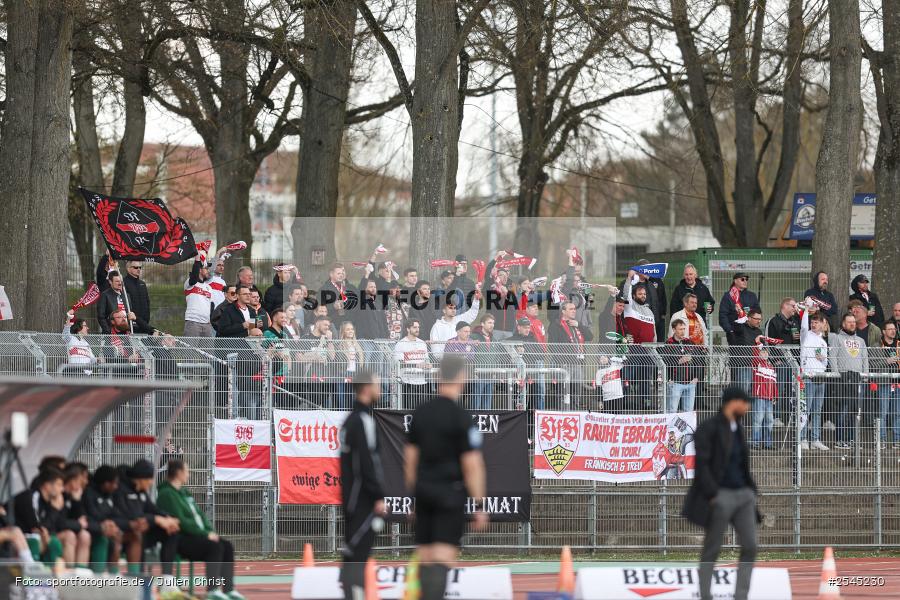 sport, VfB Stuttgart II, Schweinfurt, Sachs Stadion, Fussball, DFB, 30. Spieltag, 3. Liga, 21.03.2026, 1. FC Schweinfurt 1905 - Bild-ID: 2545230