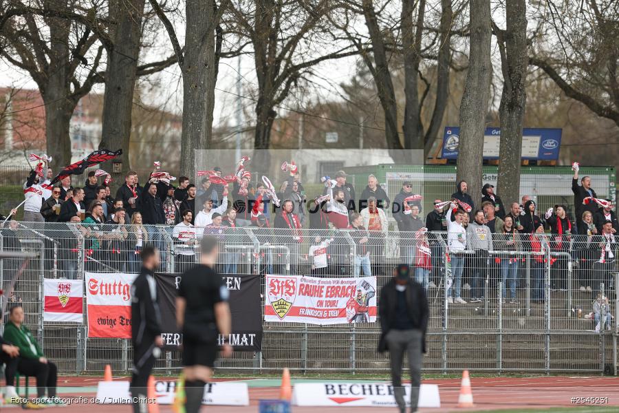sport, VfB Stuttgart II, Schweinfurt, Sachs Stadion, Fussball, DFB, 30. Spieltag, 3. Liga, 21.03.2026, 1. FC Schweinfurt 1905 - Bild-ID: 2545231