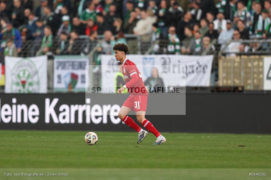 sport, VfB Stuttgart II, Schweinfurt, Sachs Stadion, Fussball, DFB, 30. Spieltag, 3. Liga, 21.03.2026, 1. FC Schweinfurt 1905 - Bild-ID: 2545232