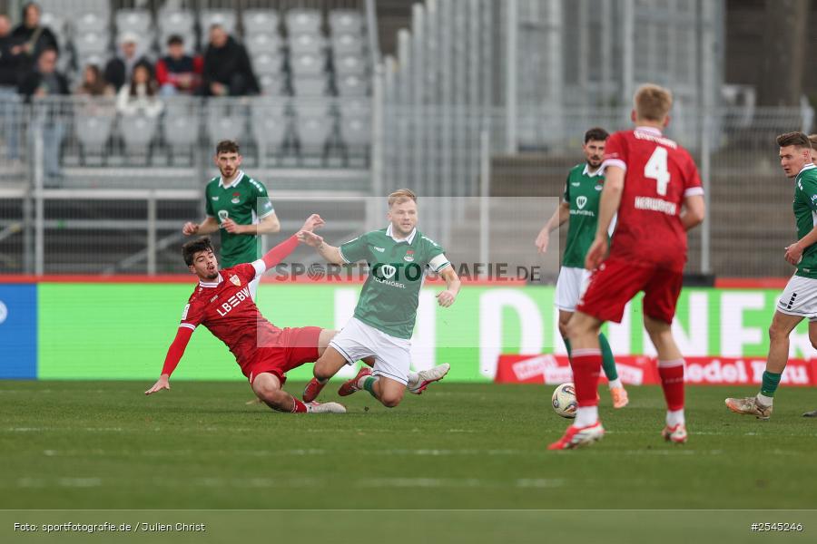 sport, VfB Stuttgart II, Schweinfurt, Sachs Stadion, Fussball, DFB, 30. Spieltag, 3. Liga, 21.03.2026, 1. FC Schweinfurt 1905 - Bild-ID: 2545246