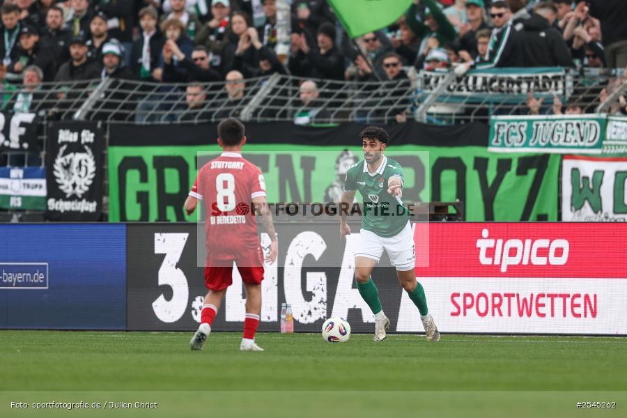 sport, VfB Stuttgart II, Schweinfurt, Sachs Stadion, Fussball, DFB, 30. Spieltag, 3. Liga, 21.03.2026, 1. FC Schweinfurt 1905 - Bild-ID: 2545262