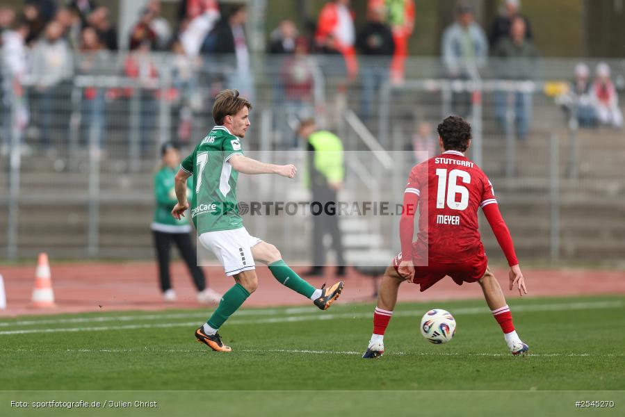 sport, VfB Stuttgart II, Schweinfurt, Sachs Stadion, Fussball, DFB, 30. Spieltag, 3. Liga, 21.03.2026, 1. FC Schweinfurt 1905 - Bild-ID: 2545270