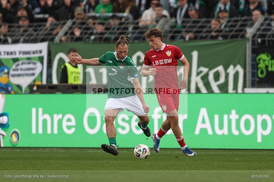 sport, VfB Stuttgart II, Schweinfurt, Sachs Stadion, Fussball, DFB, 30. Spieltag, 3. Liga, 21.03.2026, 1. FC Schweinfurt 1905 - Bild-ID: 2545280