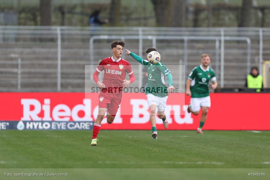 sport, VfB Stuttgart II, Schweinfurt, Sachs Stadion, Fussball, DFB, 30. Spieltag, 3. Liga, 21.03.2026, 1. FC Schweinfurt 1905 - Bild-ID: 2545295