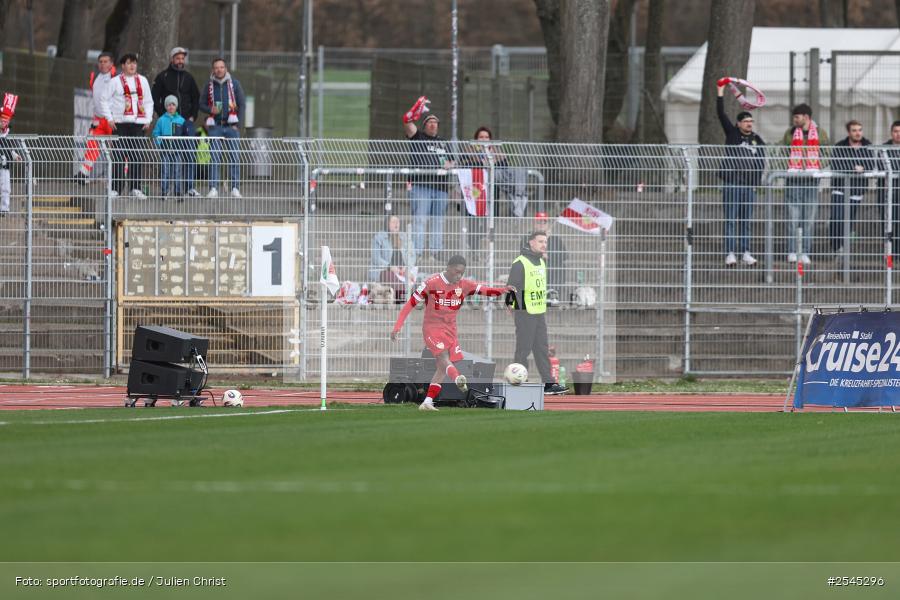 sport, VfB Stuttgart II, Schweinfurt, Sachs Stadion, Fussball, DFB, 30. Spieltag, 3. Liga, 21.03.2026, 1. FC Schweinfurt 1905 - Bild-ID: 2545296