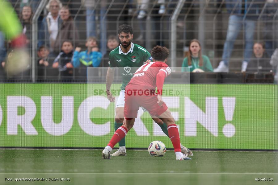 sport, VfB Stuttgart II, Schweinfurt, Sachs Stadion, Fussball, DFB, 30. Spieltag, 3. Liga, 21.03.2026, 1. FC Schweinfurt 1905 - Bild-ID: 2545300
