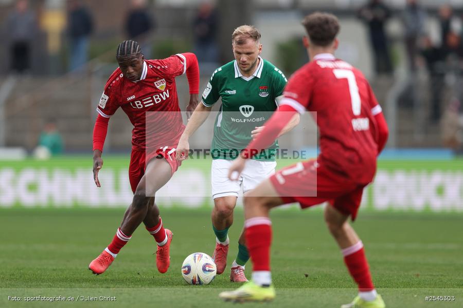 sport, VfB Stuttgart II, Schweinfurt, Sachs Stadion, Fussball, DFB, 30. Spieltag, 3. Liga, 21.03.2026, 1. FC Schweinfurt 1905 - Bild-ID: 2545303