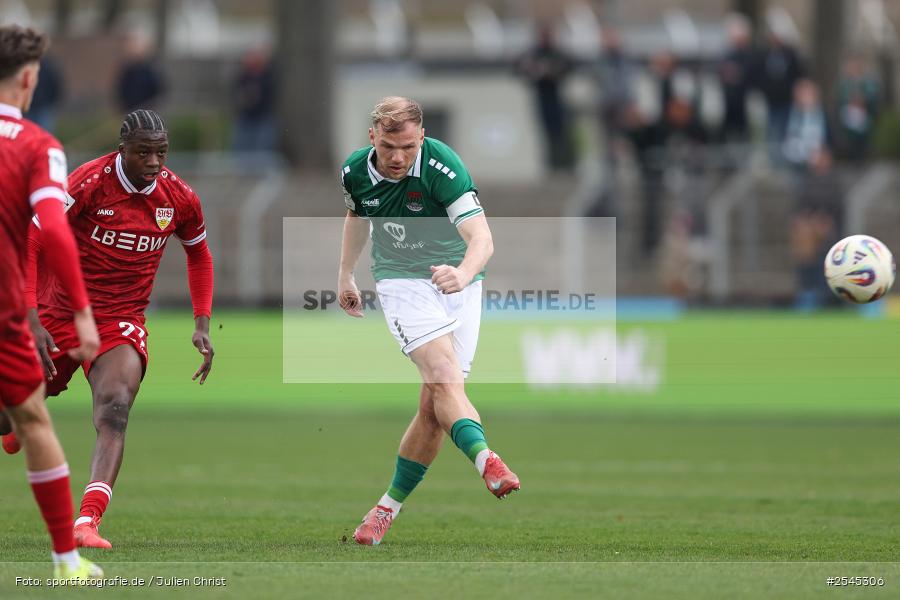 sport, VfB Stuttgart II, Schweinfurt, Sachs Stadion, Fussball, DFB, 30. Spieltag, 3. Liga, 21.03.2026, 1. FC Schweinfurt 1905 - Bild-ID: 2545306