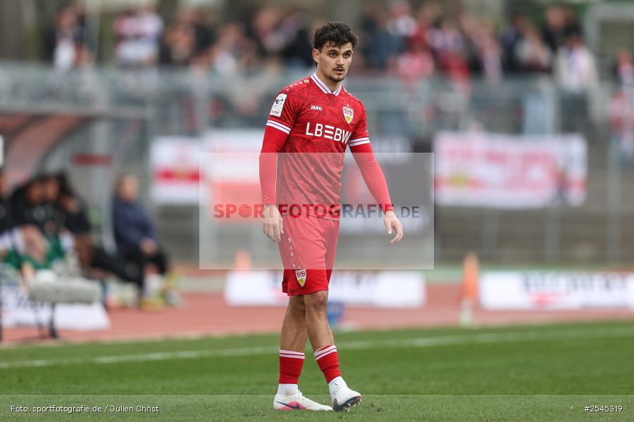 sport, VfB Stuttgart II, Schweinfurt, Sachs Stadion, Fussball, DFB, 30. Spieltag, 3. Liga, 21.03.2026, 1. FC Schweinfurt 1905 - Bild-ID: 2545319