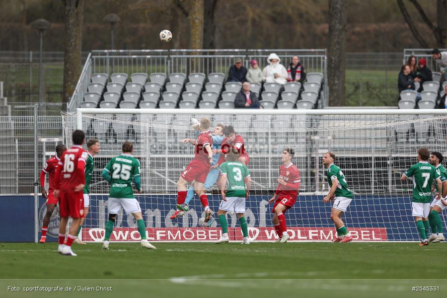 sport, VfB Stuttgart II, Schweinfurt, Sachs Stadion, Fussball, DFB, 30. Spieltag, 3. Liga, 21.03.2026, 1. FC Schweinfurt 1905 - Bild-ID: 2545331