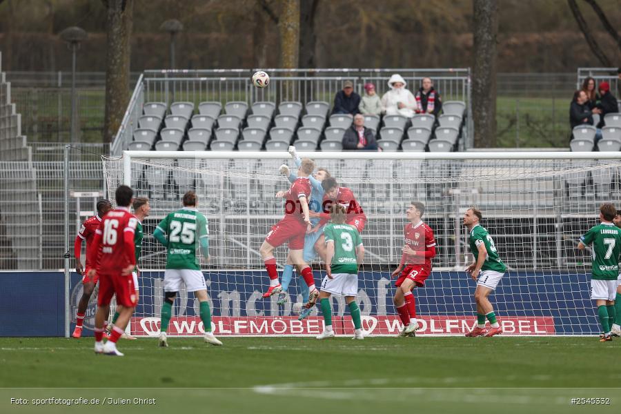 sport, VfB Stuttgart II, Schweinfurt, Sachs Stadion, Fussball, DFB, 30. Spieltag, 3. Liga, 21.03.2026, 1. FC Schweinfurt 1905 - Bild-ID: 2545332