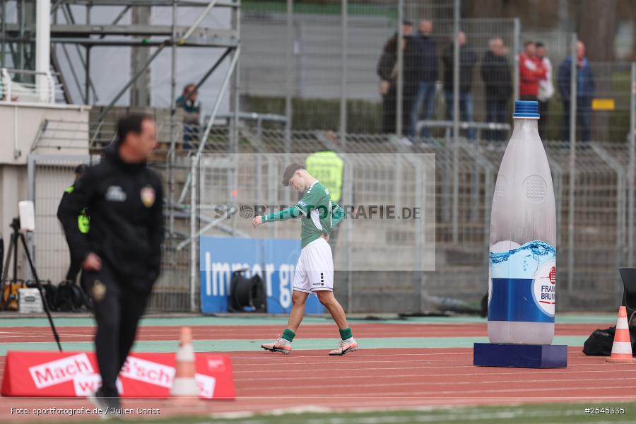 sport, VfB Stuttgart II, Schweinfurt, Sachs Stadion, Fussball, DFB, 30. Spieltag, 3. Liga, 21.03.2026, 1. FC Schweinfurt 1905 - Bild-ID: 2545335