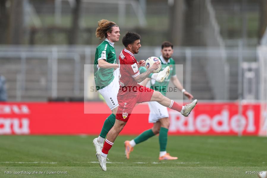sport, VfB Stuttgart II, Schweinfurt, Sachs Stadion, Fussball, DFB, 30. Spieltag, 3. Liga, 21.03.2026, 1. FC Schweinfurt 1905 - Bild-ID: 2545339