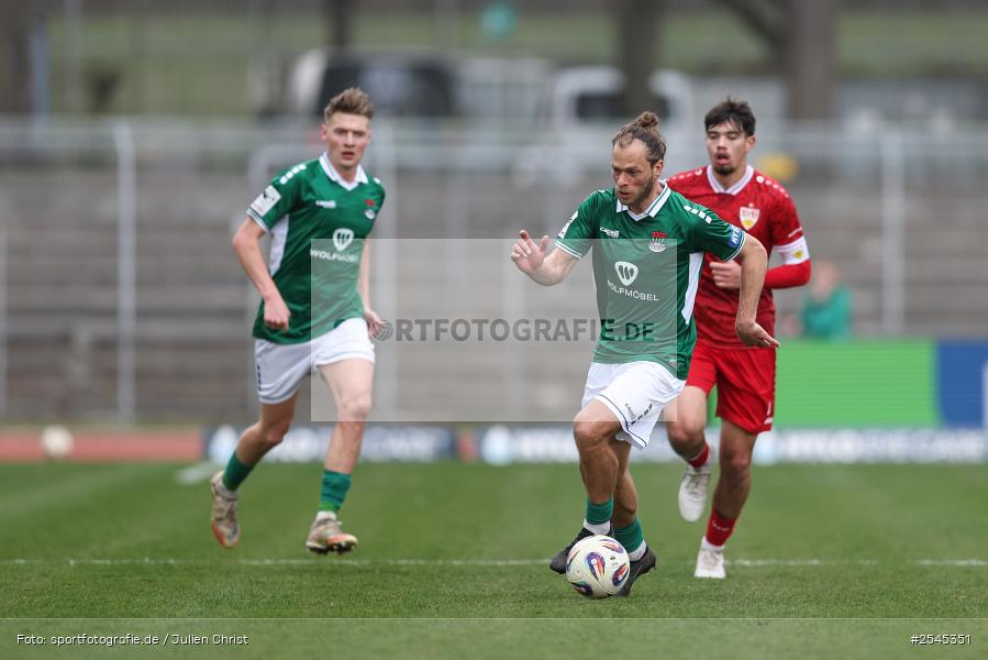 sport, VfB Stuttgart II, Schweinfurt, Sachs Stadion, Fussball, DFB, 30. Spieltag, 3. Liga, 21.03.2026, 1. FC Schweinfurt 1905 - Bild-ID: 2545351