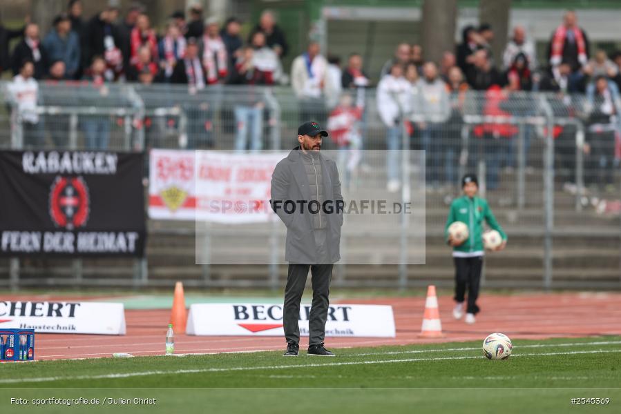 sport, VfB Stuttgart II, Schweinfurt, Sachs Stadion, Fussball, DFB, 30. Spieltag, 3. Liga, 21.03.2026, 1. FC Schweinfurt 1905 - Bild-ID: 2545369