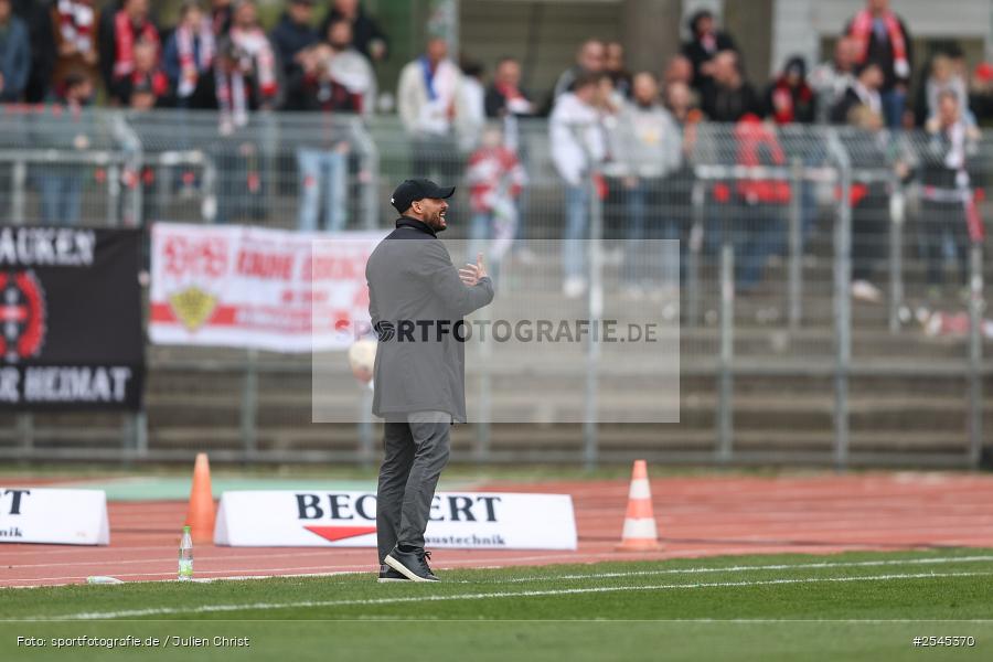 sport, VfB Stuttgart II, Schweinfurt, Sachs Stadion, Fussball, DFB, 30. Spieltag, 3. Liga, 21.03.2026, 1. FC Schweinfurt 1905 - Bild-ID: 2545370