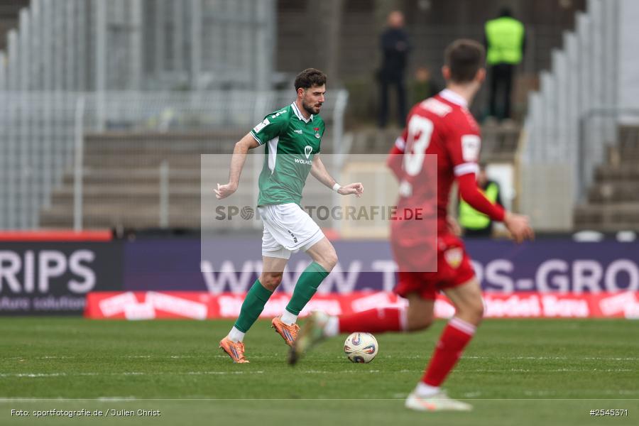 sport, VfB Stuttgart II, Schweinfurt, Sachs Stadion, Fussball, DFB, 30. Spieltag, 3. Liga, 21.03.2026, 1. FC Schweinfurt 1905 - Bild-ID: 2545371
