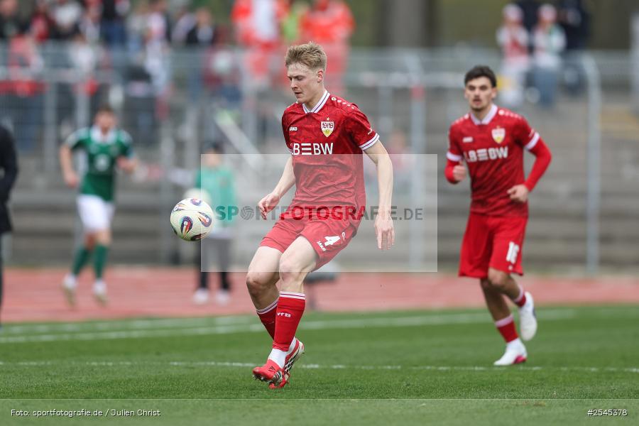 sport, VfB Stuttgart II, Schweinfurt, Sachs Stadion, Fussball, DFB, 30. Spieltag, 3. Liga, 21.03.2026, 1. FC Schweinfurt 1905 - Bild-ID: 2545378
