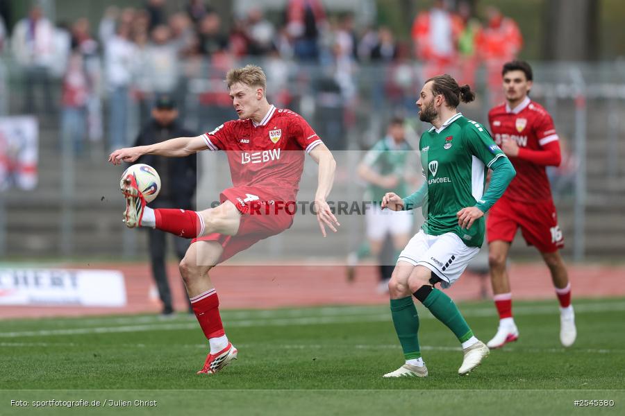sport, VfB Stuttgart II, Schweinfurt, Sachs Stadion, Fussball, DFB, 30. Spieltag, 3. Liga, 21.03.2026, 1. FC Schweinfurt 1905 - Bild-ID: 2545380