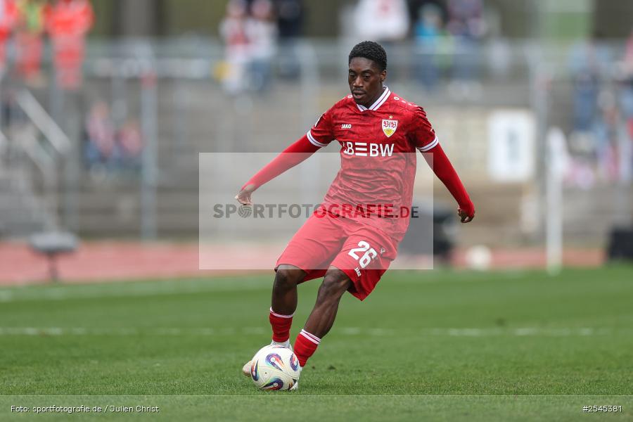 sport, VfB Stuttgart II, Schweinfurt, Sachs Stadion, Fussball, DFB, 30. Spieltag, 3. Liga, 21.03.2026, 1. FC Schweinfurt 1905 - Bild-ID: 2545381