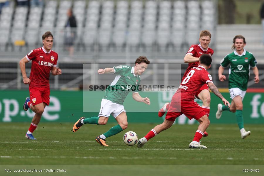 sport, VfB Stuttgart II, Schweinfurt, Sachs Stadion, Fussball, DFB, 30. Spieltag, 3. Liga, 21.03.2026, 1. FC Schweinfurt 1905 - Bild-ID: 2545405