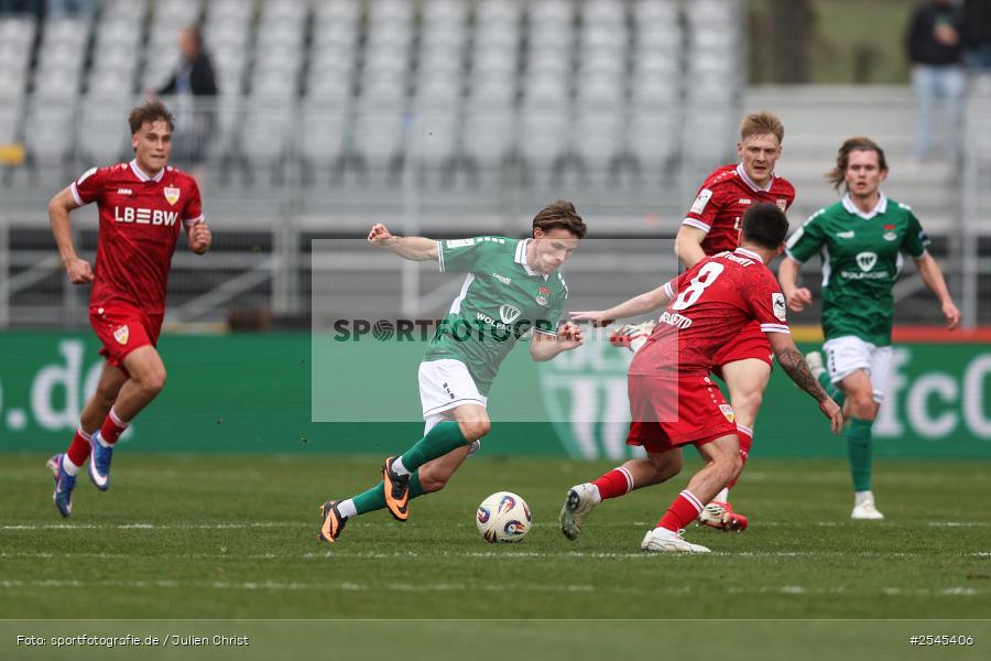 sport, VfB Stuttgart II, Schweinfurt, Sachs Stadion, Fussball, DFB, 30. Spieltag, 3. Liga, 21.03.2026, 1. FC Schweinfurt 1905 - Bild-ID: 2545406